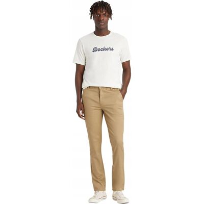 Inny producent DOCKERS BEŻOWE SPODNIE CHINOS Z BAWEŁNY ELASTAN CASUAL 30X34 6FA Inny producent DOCKERS BEŻOWE SPODNIE CHINOS Z BAWEŁNY ELASTAN CASUAL 30X34 6FA
