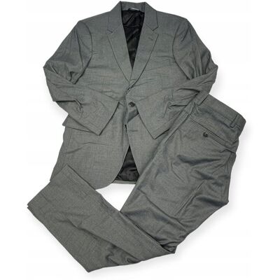 Inny producent Elegancki garnitur męski komplet szary MTAILOR S Inny producent Elegancki garnitur męski komplet szary MTAILOR S