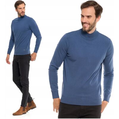 Elegancki Sweter Męski Półgolf Klasyczny Stylowy Sweterek Ze Stójką Moraj S Elegancki Sweter Męski Półgolf Klasyczny Stylowy Sweterek Ze Stójką Moraj S