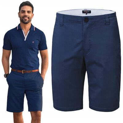 ELEGANCKIE Spodenki SZORTY Chino Męskie RALPH Granatowe 40 Pako Jeans ELEGANCKIE Spodenki SZORTY Chino Męskie RALPH Granatowe 40 Pako Jeans
