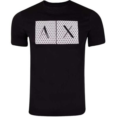 Giorgio Armani EMPORIO ARMANI KOSZULKA MĘSKA T-SHIRT BLACK 8NZTCK Z8H4Z 1200 - Rozmiar: L Giorgio Armani EMPORIO ARMANI KOSZULKA MĘSKA T-SHIRT BLACK 8NZTCK Z8H4Z 1200 - Rozmiar: L