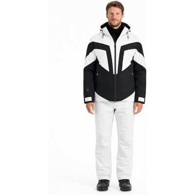 Giorgio Armani EMPORIO ARMANI KURTKA SOFTSHELL MĘSKA CZARNO BIAŁA Z KAPTUREM L I3A Giorgio Armani EMPORIO ARMANI KURTKA SOFTSHELL MĘSKA CZARNO BIAŁA Z KAPTUREM L I3A