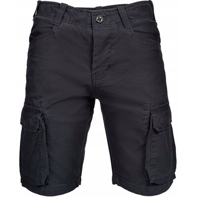 inna (Inny) Fostex Cargo Vintage Krótkie Spodenki Bermudy Blk inna (Inny) Fostex Cargo Vintage Krótkie Spodenki Bermudy Blk