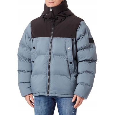 G-Star Raw G Star Raw Pikowana Kurtka Puchowa z Kapturem Niebieska L Jyb G-Star Raw G Star Raw Pikowana Kurtka Puchowa z Kapturem Niebieska L Jyb