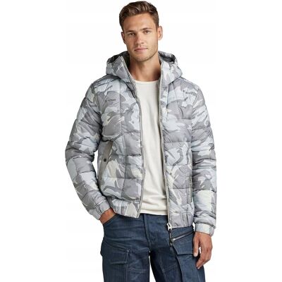 Inny producent G-STAR RAW PIKOWANA KURTKA Z KAPTUREM MORO S 1JYB Inny producent G-STAR RAW PIKOWANA KURTKA Z KAPTUREM MORO S 1JYB