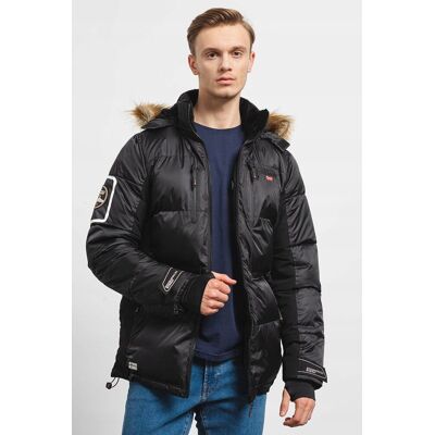 Inny producent GEOGRAPHICAL NORWAY KURTKA MĘSKA CZARNA Z KAPTUREM NA ZAMEK XXL 7CA Inny producent GEOGRAPHICAL NORWAY KURTKA MĘSKA CZARNA Z KAPTUREM NA ZAMEK XXL 7CA