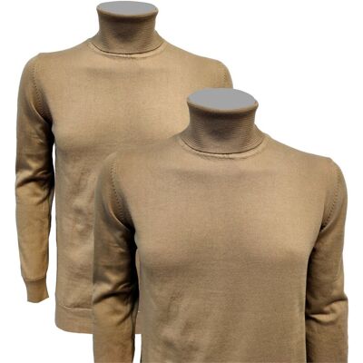 Anagre Golf Męski 100% Bawełna Delikatny Camel M Anagre Golf Męski 100% Bawełna Delikatny Camel M