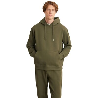 Inny producent GRIMELANGE BLUZA MĘSKA Z KAPTUREM KHAKI GŁADKA Z KIESZENIĄ XL 5DA Inny producent GRIMELANGE BLUZA MĘSKA Z KAPTUREM KHAKI GŁADKA Z KIESZENIĄ XL 5DA