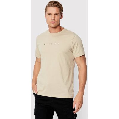 Inny producent GUESS BAWEŁNIANY T-SHIRT MĘSKI BEŻOWY Z NADRUKIEM LOGO L 1GŁA Inny producent GUESS BAWEŁNIANY T-SHIRT MĘSKI BEŻOWY Z NADRUKIEM LOGO L 1GŁA