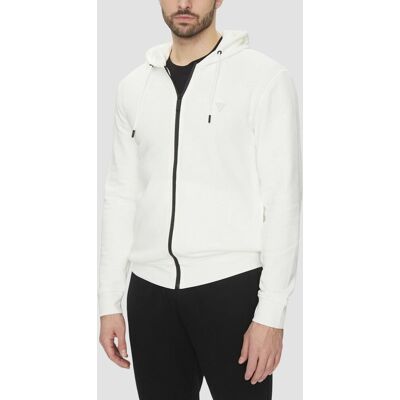 Guess Biała męska bluza Aldwin XXL Guess Biała męska bluza Aldwin XXL