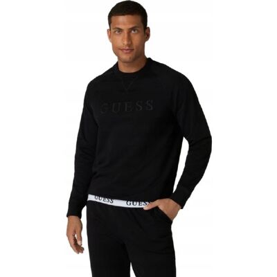 Inny producent GUESS BLUZA MĘSKA GRANATOWA BAWEŁNIANA BEZ KAPTURA Z LOGO L 1I3A Inny producent GUESS BLUZA MĘSKA GRANATOWA BAWEŁNIANA BEZ KAPTURA Z LOGO L 1I3A
