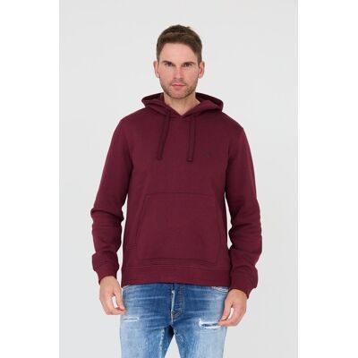 Guess Bordowa męska bluza S Guess Bordowa męska bluza S