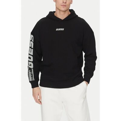 Guess Czarna bluza męska Dalim Over XXL Guess Czarna bluza męska Dalim Over XXL