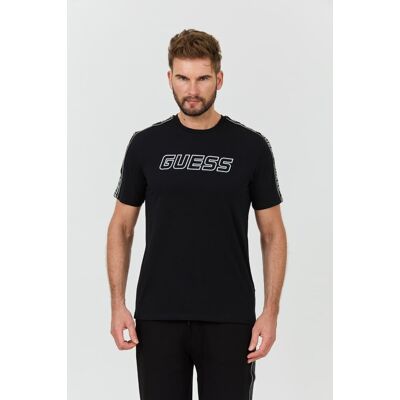 Guess Czarny męski t-shirt Arlo Cn XXL Guess Czarny męski t-shirt Arlo Cn XXL