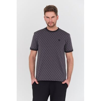 Guess Czarny męski t-shirt Marshall S Guess Czarny męski t-shirt Marshall S