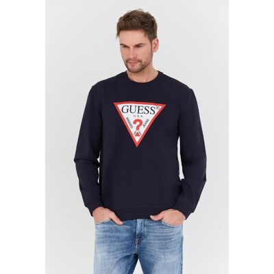 Guess Granatowa męska bluza Audley XXL Guess Granatowa męska bluza Audley XXL