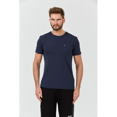 Guess Granatowy męski t-shirt New Tech Str T XXL Guess Granatowy męski t-shirt New Tech Str T XXL