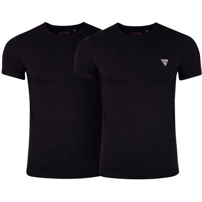 Guess Koszulka Męska T-Shirt Caleb Hero Cnk S/S 2Pack Black U97G02Jr003 A996 Xxl Guess Koszulka Męska T-Shirt Caleb Hero Cnk S/S 2Pack Black U97G02Jr003 A996 Xxl