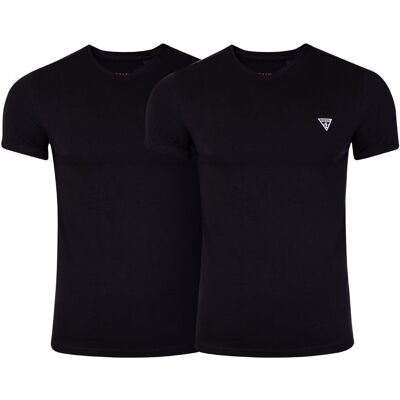 Guess Koszulka Męska T-Shirt Caleb Hero V Neck S/S 2Pack Black U97G03Jr003 A996 Xxl Guess Koszulka Męska T-Shirt Caleb Hero V Neck S/S 2Pack Black U97G03Jr003 A996 Xxl