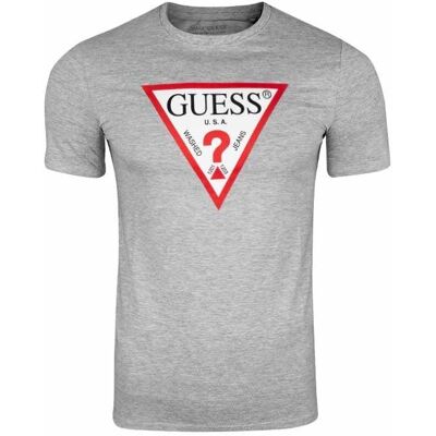 Guess KOSZULKA MĘSKA T-SHIRT ORIGINAL LOGO GREY M1RI71I3Z11 LHY - Rozmiar: M Guess KOSZULKA MĘSKA T-SHIRT ORIGINAL LOGO GREY M1RI71I3Z11 LHY - Rozmiar: M