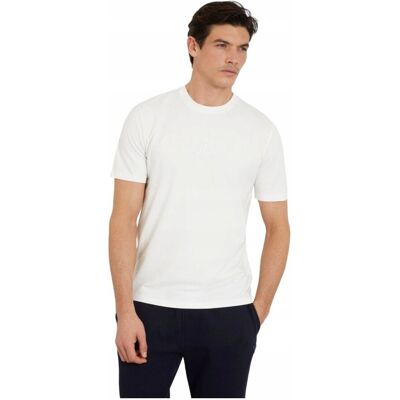 Guess Koszulka Męska T-Shirt Ss Alphy T-Shirt Ecru R.M Guess Koszulka Męska T-Shirt Ss Alphy T-Shirt Ecru R.M