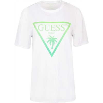 Guess Koszulka Męska T-Shirt Ss Cn Triangle Palm Biała R.Xl Guess Koszulka Męska T-Shirt Ss Cn Triangle Palm Biała R.Xl