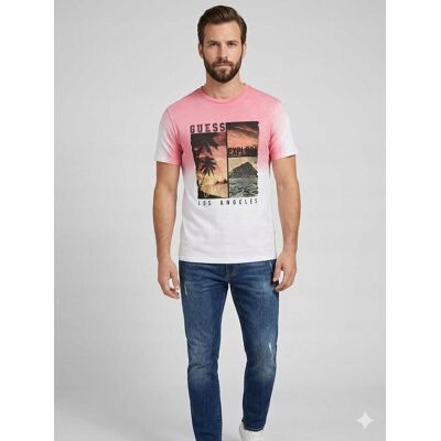 Inny producent GUESS PÓŁKOSZULKA T SHIRT OMERO ROZMYTA GRAFIKA BAWEŁNIANA S GGA Inny producent GUESS PÓŁKOSZULKA T SHIRT OMERO ROZMYTA GRAFIKA BAWEŁNIANA S GGA