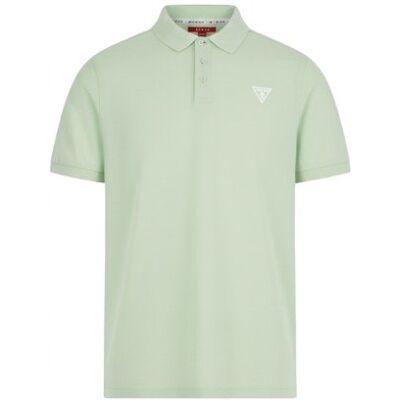 Guess Zielona Koszulka Polo z Krótkim Rękawem z Bawełny XS Gna Guess Zielona Koszulka Polo z Krótkim Rękawem z Bawełny XS Gna