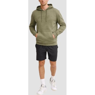Guess Zielona męska bluza z kapturem Aldwin XL Guess Zielona męska bluza z kapturem Aldwin XL