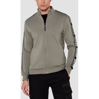 Guess Zielona męska bluza z lampasami New Arlo XXL Guess Zielona męska bluza z lampasami New Arlo XXL