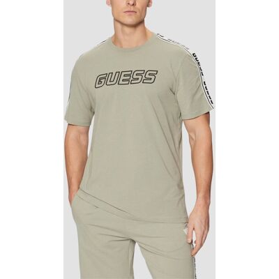 Guess Zielony t-shirt męski Arlo M Guess Zielony t-shirt męski Arlo M