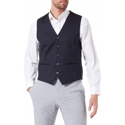 Inny producent Hechter Kamizelka Męska Granatowa Elegancka 46 Jxb Inny producent Hechter Kamizelka Męska Granatowa Elegancka 46 Jxb