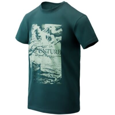 Helikon-Tex T-Shirt Adventure Is Out There Dark Azure - 3XL Helikon-Tex T-Shirt Adventure Is Out There Dark Azure - 3XL