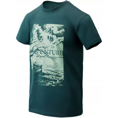 Helikon-Tex T-Shirt Adventure Is Out There Dark Azure 3XL Helikon-Tex T-Shirt Adventure Is Out There Dark Azure 3XL