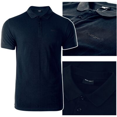 HI-TEC Koszulka Męska T-shirt Polo Bawełniana ROMSO Granatowa Rozmiar M HI-TEC Koszulka Męska T-shirt Polo Bawełniana ROMSO Granatowa Rozmiar M