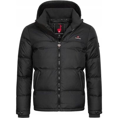 Inny producent HOHENHORN CZARNA PIKOWANA KURTKA Z KAPTUREM ZIMOWA L 26BA Inny producent HOHENHORN CZARNA PIKOWANA KURTKA Z KAPTUREM ZIMOWA L 26BA