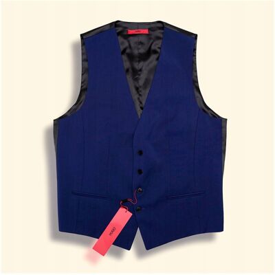 HUGO BOSS C-Wilson Kamizelka Garniturowa 100% Wełna Slim Fit 106 / 52 Long HUGO BOSS C-Wilson Kamizelka Garniturowa 100% Wełna Slim Fit 106 / 52 Long