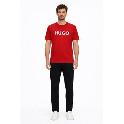 Inny producent HUGO T-SHIRT MĘSKI Z BIAŁYM NAPISEM CZERWONY M 1I4A Inny producent HUGO T-SHIRT MĘSKI Z BIAŁYM NAPISEM CZERWONY M 1I4A