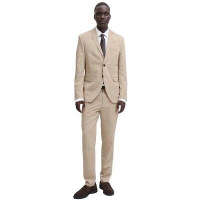 Inny producent JACK&JONES; BEŻOWY GARNITUR SLIM Z DŁUGIMI RĘKAWAMI 48 1J2A Inny producent JACK&JONES; BEŻOWY GARNITUR SLIM Z DŁUGIMI RĘKAWAMI 48 1J2A
