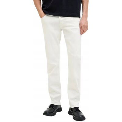 Inny producent JACK & JONES BIAŁE MĘSKIE SPODNIE JEANSOWE PROSTE 29/34 J9A Inny producent JACK & JONES BIAŁE MĘSKIE SPODNIE JEANSOWE PROSTE 29/34 J9A