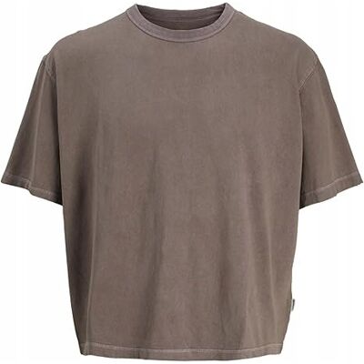 Inny producent JACK & JONES BRĄZOWY T SHIRT MĘSKI GŁADKI Z BAWEŁNY S 6_A Inny producent JACK & JONES BRĄZOWY T SHIRT MĘSKI GŁADKI Z BAWEŁNY S 6_A