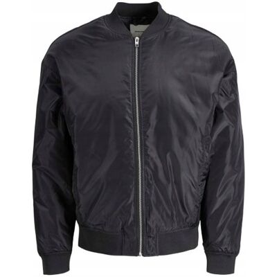 Jack&Jones; Czarna Kurtka Bomber Z Kieszeniami Zamek S K1A Jack&Jones; Czarna Kurtka Bomber Z Kieszeniami Zamek S K1A