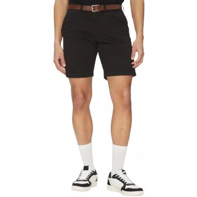 Inny producent JACK & JONES CZARNE SPODENKI NA ZAMEK GŁADKIE S 1J5A Inny producent JACK & JONES CZARNE SPODENKI NA ZAMEK GŁADKIE S 1J5A