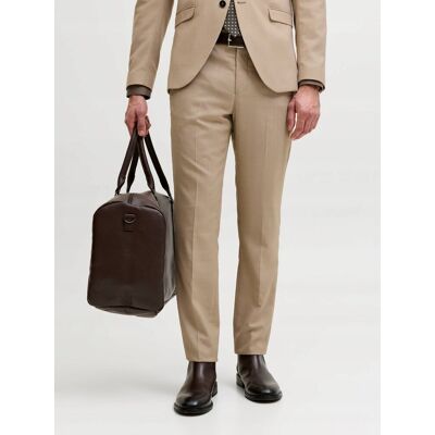 Inny producent JACK & JONES ELEGANCKIE SPODNIE MĘSKIE DŁUGIE BEŻOWE Z WEŁNĄ 50 7AA Inny producent JACK & JONES ELEGANCKIE SPODNIE MĘSKIE DŁUGIE BEŻOWE Z WEŁNĄ 50 7AA