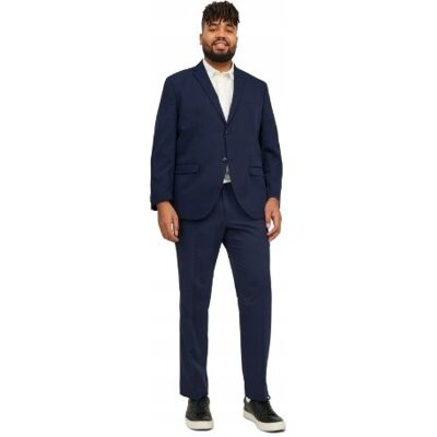 JACK&JONES Jack & Jones Garnitur Męski Granatowy Plus Size 62 J_B JACK&JONES Jack & Jones Garnitur Męski Granatowy Plus Size 62 J_B