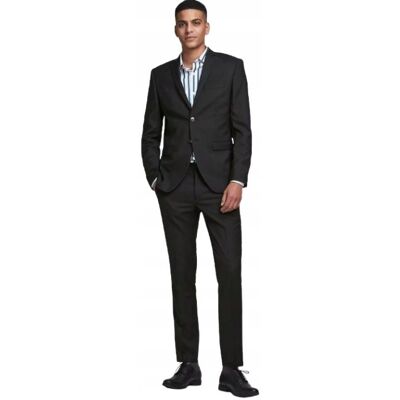 Inny producent JACK & JONES GARNITUR MĘSKI Z WEŁNĄ CZARNY SUPERSLIM 48 1JYD Inny producent JACK & JONES GARNITUR MĘSKI Z WEŁNĄ CZARNY SUPERSLIM 48 1JYD