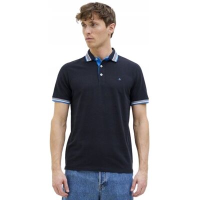 JACK&JONES Jack Jones Koszulka Polo Granatowa Męska Krótki Rękaw L Jxb JACK&JONES Jack Jones Koszulka Polo Granatowa Męska Krótki Rękaw L Jxb