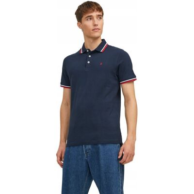 Inny producent JACK&JONES; KOSZULKA POLO MĘSKA GRANATOWA KRÓTKI RĘKAW XL 16BA Inny producent JACK&JONES; KOSZULKA POLO MĘSKA GRANATOWA KRÓTKI RĘKAW XL 16BA