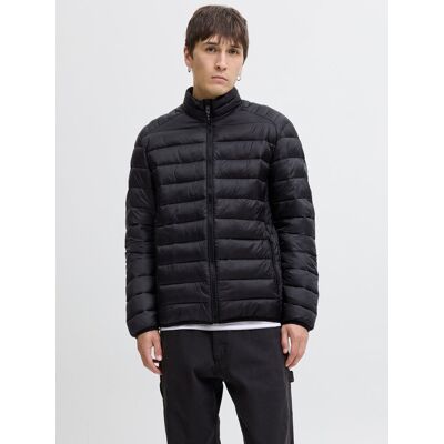 Jack&Jones; męska kurtka puchowa JJEBRADLEY LIGHT PUFFER COLLAR NOOS 12280971 BLACK-2XL Jack&Jones; męska kurtka puchowa JJEBRADLEY LIGHT PUFFER COLLAR NOOS 12280971 BLACK-2XL