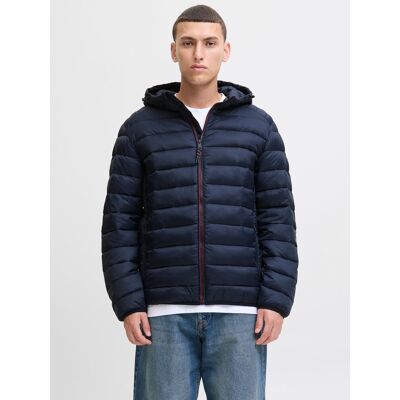 Jack&Jones; męska kurtka puchowa JJEBRADLEY LIGHT PUFFER HOOD NOOS 12280970 SKY CAPTAIN-XL Jack&Jones; męska kurtka puchowa JJEBRADLEY LIGHT PUFFER HOOD NOOS 12280970 SKY CAPTAIN-XL